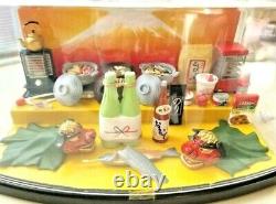 Re-ment Winter s footsteps Nabe Sushi Miniature Doll House New year Asso rement