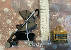 Re-ment dollhouse miniature Baby Buggy Pram pushchair stroller Nursery Megahouse