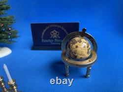 Reutter Dolls House Miniatures Xmas Tree, Fire Fan, Toilet Roll Holder. X 18