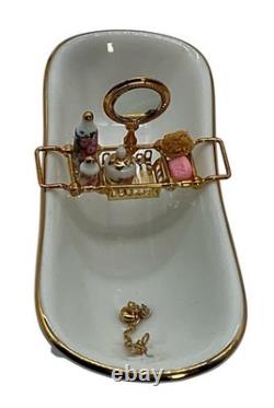 Reutter Germany 112 Dolls House Bathroom Complete Suite & Accessories Exc Con