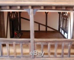 Rochester Hall Unique OOAK Handcrafted Tudor Dolls House By Kevin Jackson