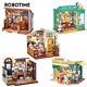 Rolife Diy 3d Wooden Dollhouse 124 Scale Miniature Building Kit With Led Light