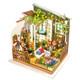 Rolife Diy Dollhouse Miniature Kit Wooden With Led Light Wood Doll House Gifts