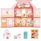 Rolife Diy Fairy Rose Cottage Haley Island Led Miniature Dollhouse Kit Gift Toy