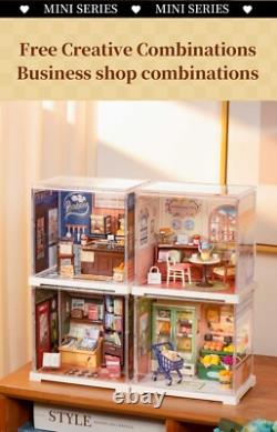 Rolife Super Create MINI Series Plastic DIY Miniature House Kit Adult Teens Gift