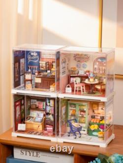 Rolife Super Create MINI Series Plastic DIY Miniature House Kit Adult Teens Gift