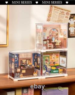 Rolife Super Create MINI Series Plastic DIY Miniature House Kit Adult Teens Gift