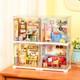 Rolife Super Create Mini Series Plastic Miniature 3d Model Dollhouse Kits