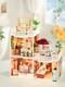 Rolife Super Creator Led 124 Miniature Dollhouse Plastic Building Xmas Gifts