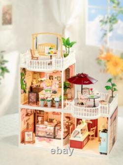 Rolife Super Creator LED 124 Miniature Dollhouse Plastic Building Xmas Gifts