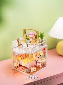 Rolife Super Creator LED 124 Miniature Dollhouse Plastic Building Xmas Gifts