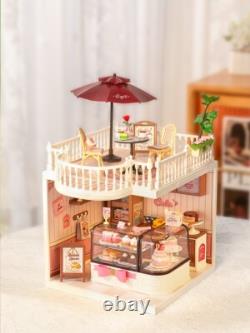 Rolife Super Creator LED 124 Miniature Dollhouse Plastic Building Xmas Gifts