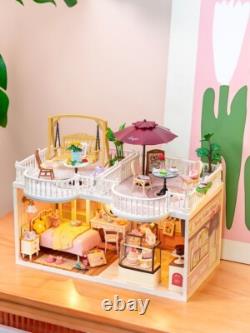 Rolife Super Creator LED 124 Miniature Dollhouse Plastic Building Xmas Gifts