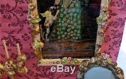 SOLD RESERVED ON HOLD Spielwaren Doll Furniture Picture Frame Baroque Dollhouse
