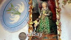 SOLD RESERVED ON HOLD Spielwaren Doll Furniture Picture Frame Baroque Dollhouse