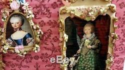 SOLD RESERVED ON HOLD Spielwaren Doll Furniture Picture Frame Baroque Dollhouse