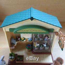 SYLVANIAN FAMILIES Country Flower Shop SET Vintage Retired CALICO CRITTERS Epoch