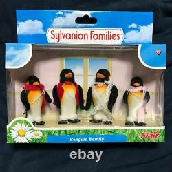 SYLVANIAN FAMILIES Penguin Family Doll Retired CALICO CRITTERS Epoch Rare F/S