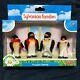 Sylvanian Families Penguin Family Doll Retired Calico Critters Epoch Rare F/s