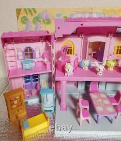 Sanrio Jewelpet 5 Body Figure Dollhouse Miniature Furniture Set Character Goods