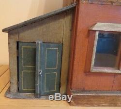 Small Antique German Theodore Heymann Dolls House c1910