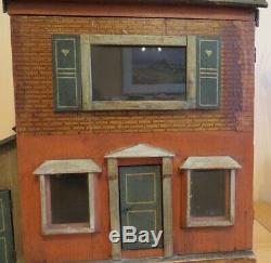 Small Antique German Theodore Heymann Dolls House c1910