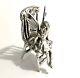 Sterling Silver Victorian Miniature Dolls House Sitting Christmas Fairy & Chair