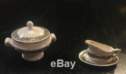 Stokesay Ware Georgian Key Htf Dinner Service Dolls House Dollhouse