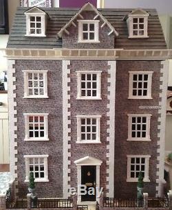 Stunning 4 Storey Dolls House Complete With Furniture