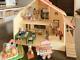 Sylvanian Families Big House Red Roof Furniture Doll Kitchen Table F/s Japan