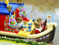 Sylvanian Families Calico Critters Waterside Canal Boat