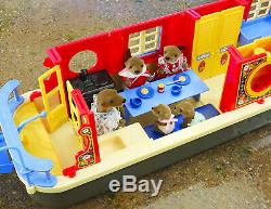 Sylvanian Families Calico Critters Waterside Canal Boat