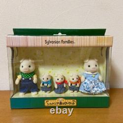Sylvanian Families Forest Market PIG FAMILY WITH TRIPLETS Calico Critters Japan