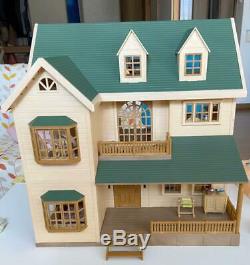 Sylvanian Families GREEN HILL HOUSE Epoch HA-35 Calico Critters JAPAN