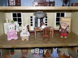 Sylvanian Families Grand Regency Hotel Mansion House Fully Loaded
