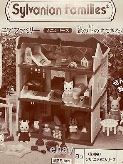 Sylvanian Families Kabaya Miniature Green Hill House 8 Box Complete Set Figures