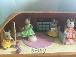 Sylvanian Families Rare Vintage Angelina Ballerina Cheddar Cottage And Figures