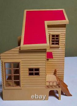 Sylvanian Families Red Roof House Rare Miniature Animal Doll