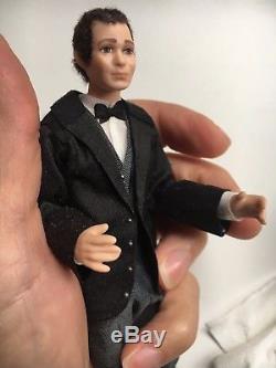 TALL HANDSOME MAN 112 Scale Dollhouse Miniature Doll by Debra Hammond Poseable