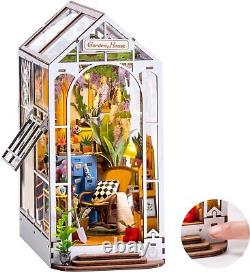 TGB Robotime Rolife 7 Kinds DIY Book Nook Stories Wooden Miniature Doll House
