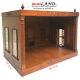 The New Tall Empress+ Room Box Kit By Miniland Walnut 112 Scale Roombox