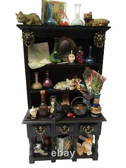 Tall Dresser witchcraft 1 12 dollshouse tudor accessories handmade