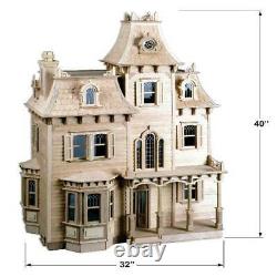 The Beacon Hill Dollhouse Kit By Greenleaf Dollhouses