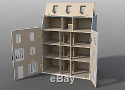 The Beeches Dolls House 112 Scale Unpainted Dolls House Kit