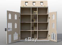 The Beeches Dolls House 112 Scale Unpainted Dolls House Kit