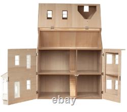 The Exmouth Dolls House Painted Flat Pack Kit 112 Scale