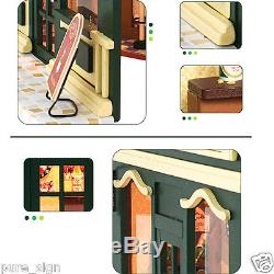 The Green's Bar Handcraft Miniature Project Wooden Dolls House European Shop