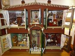 The Homestead A charming & unusual Vintage Dolls House circa. 1904