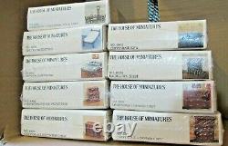 The House Of Miniatures X-ACTO New Sealed Lot Of 37 Doll House Furniture Plus