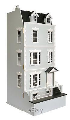 The Laurels Georgian Dolls House 112 Scale Unpainted Collectable House Kit